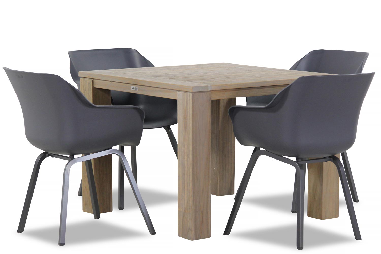 Hartman Sophie element/Brighton 100 cm dining tuinset 5-delig