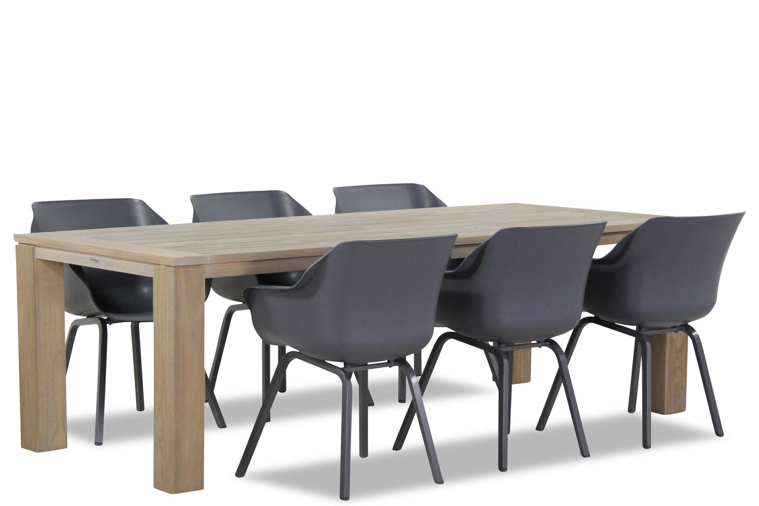 Hartman Sophie element/Brighton 240 cm dining tuinset 7-delig