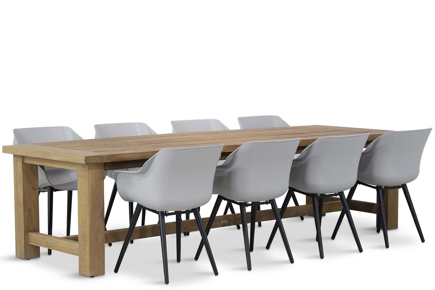 Hartman Sophie teak/Fourmile 300 cm dining tuinset 9-delig