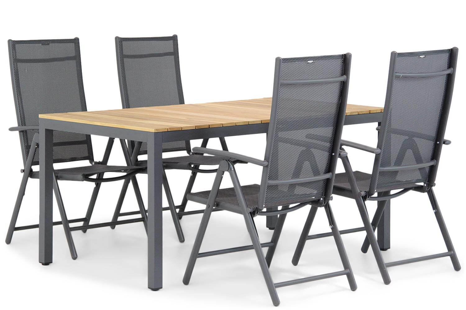 Domani Sortino/Mazzarino 160 cm dining tuinset 5-delig