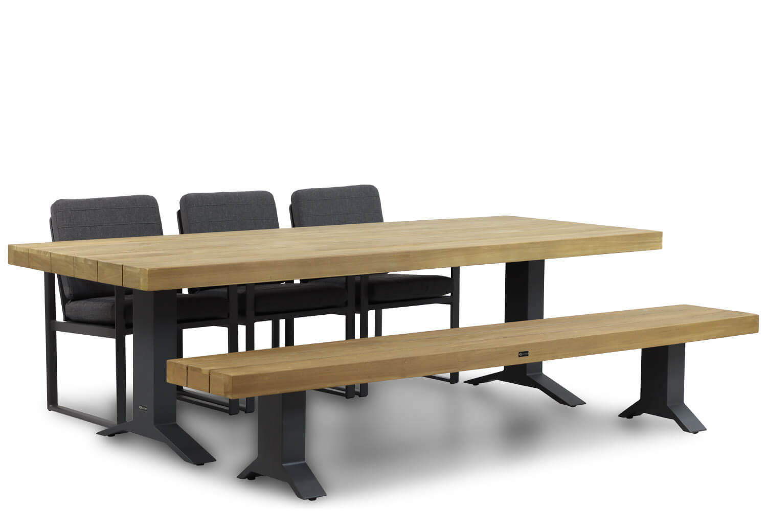 Santika Soray/Superior 260 cm dining tuinset 5-delig