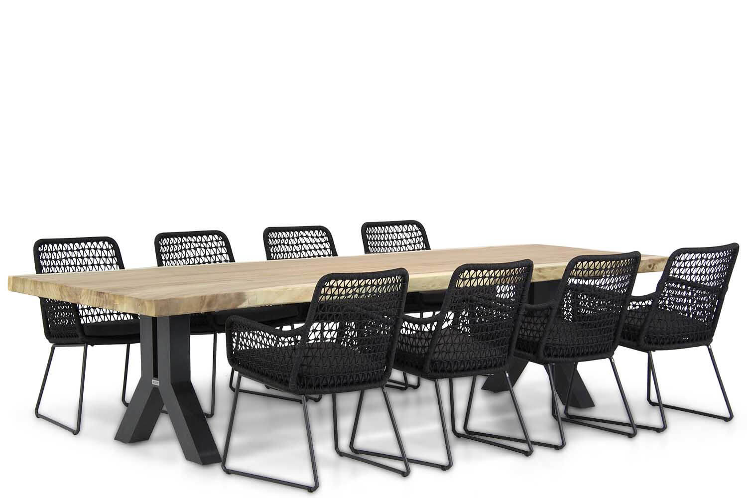 Taste Athena/Woodside 300 cm dining tuinset 9-delig