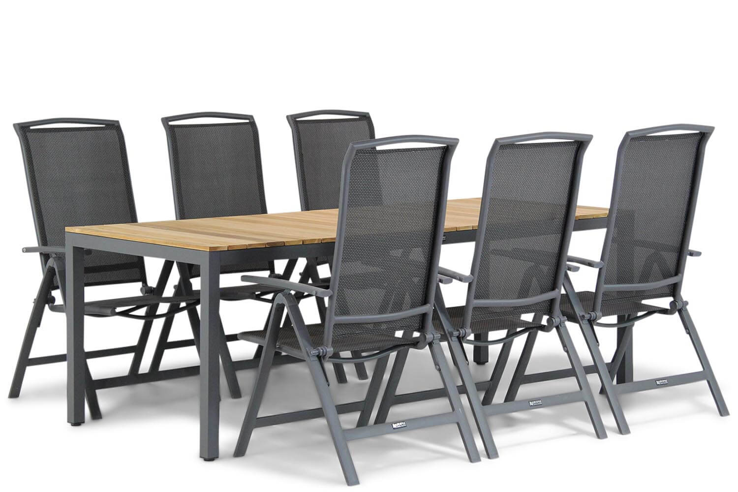 Lifestyle Tirana/Mazzarino 220 cm dining tuinset 7-delig