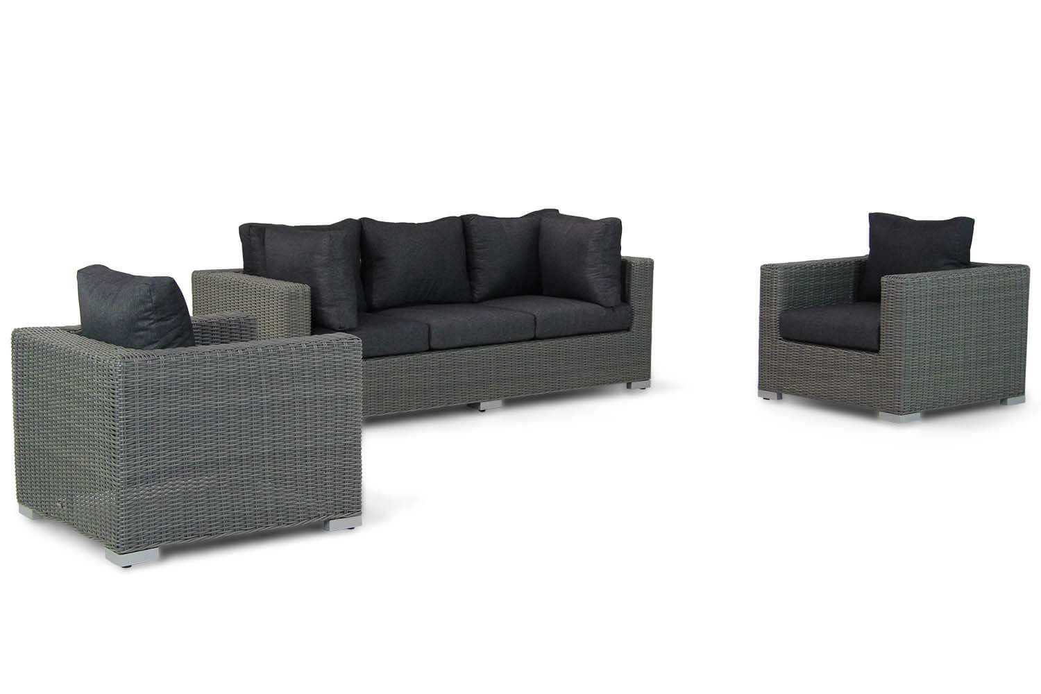 Garden Collections Toronto stoel bank loungeset 3 delig