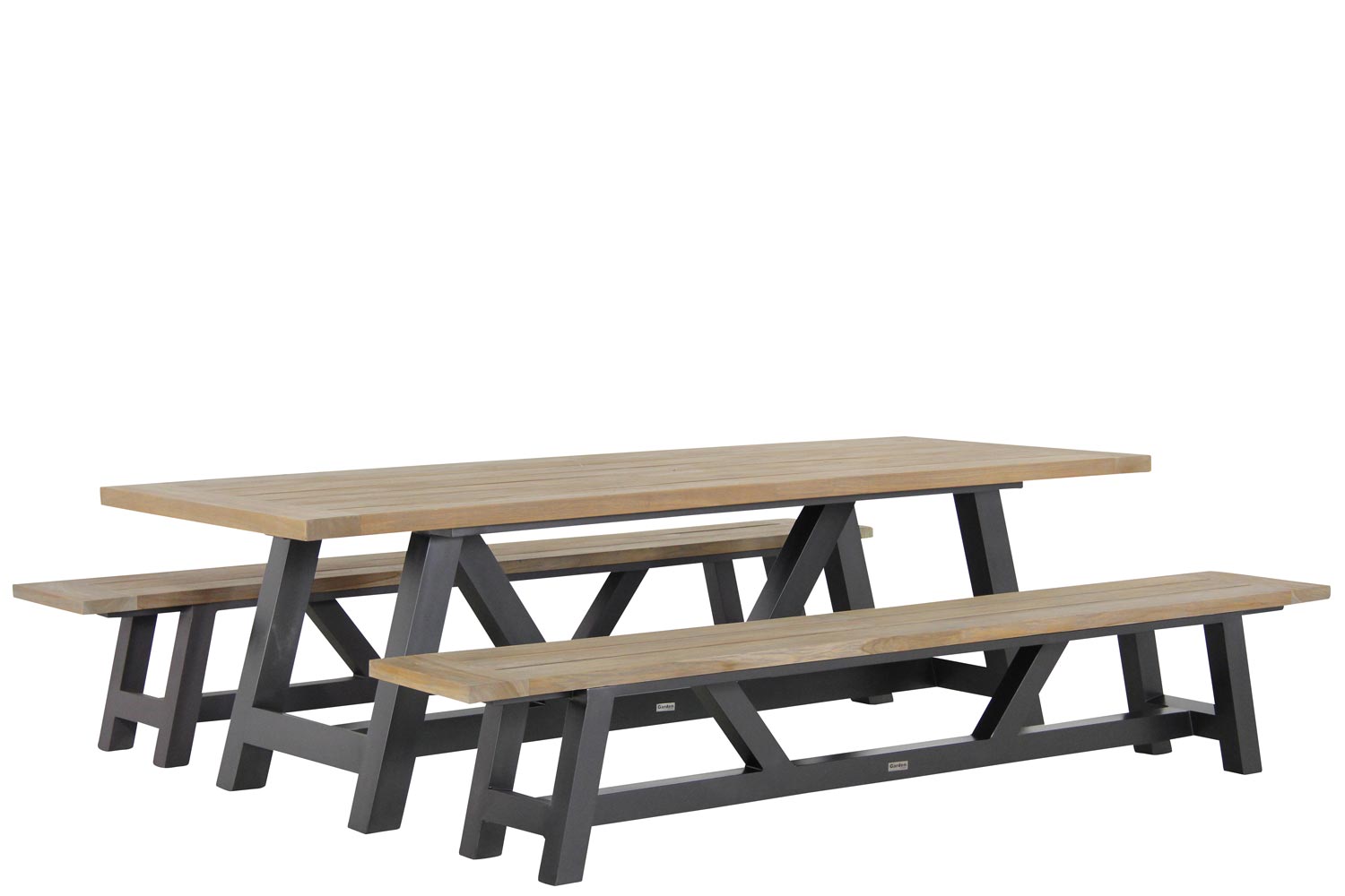 Lifestyle Trente teak picknick tuinset 260 cm