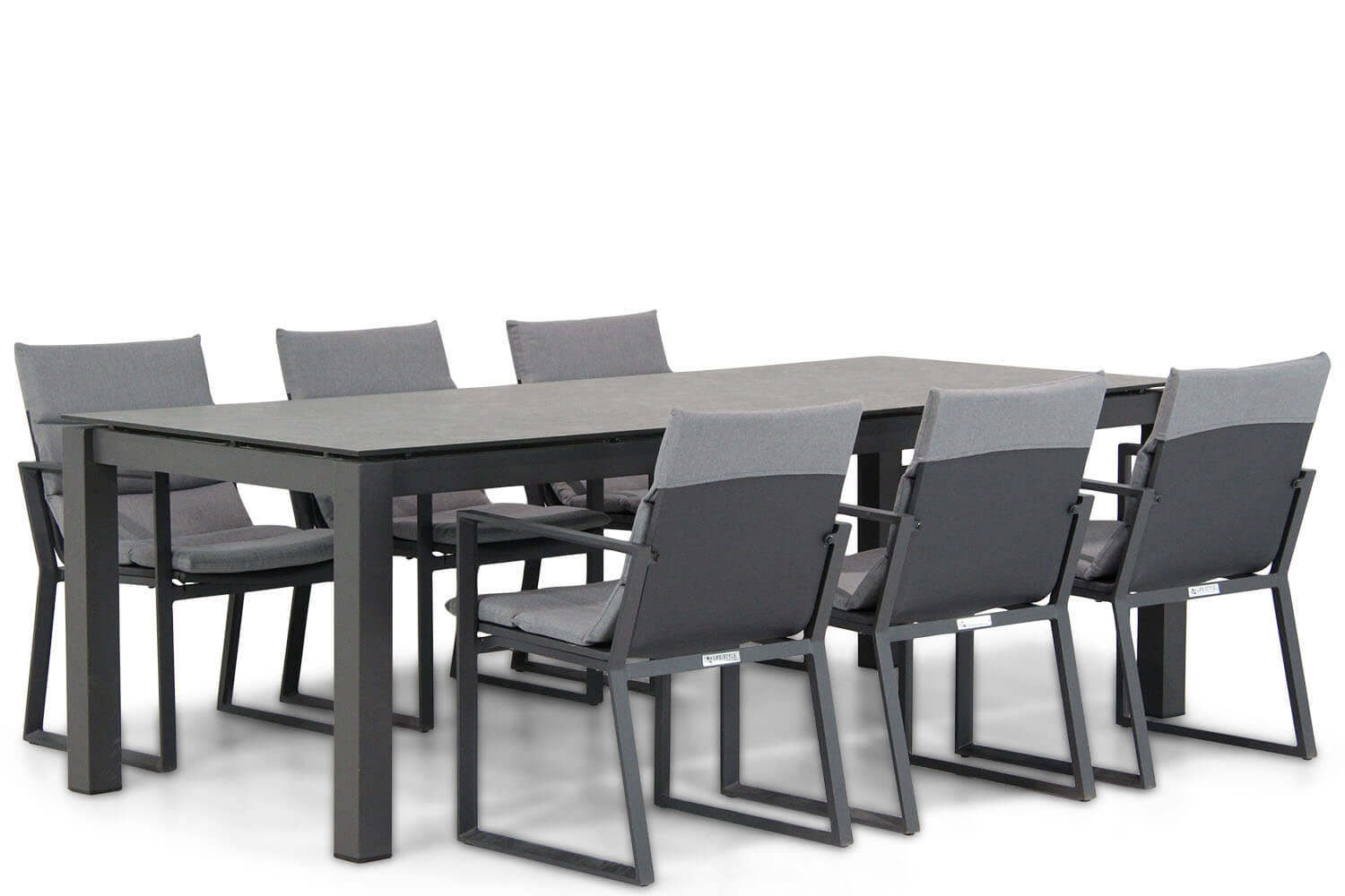 Lifestyle Treviso/Yukon 240 cm dining tuinset 7-delig