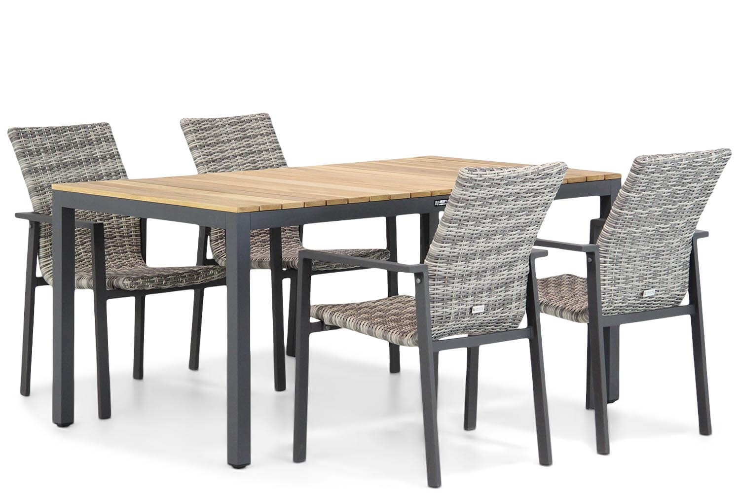 Lifestyle Upton/Mazzarino 160 cm dining tuinset 5-delig