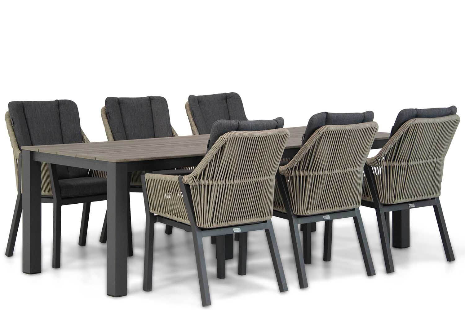 Lifestyle Verona/Valley 240 cm dining tuinset 7-delig