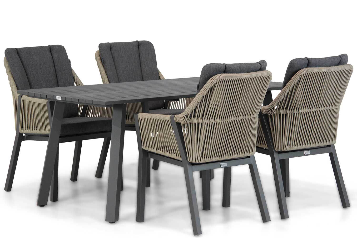 Lifestyle VeronaVillagio 170 cm dining tuinset 5 delig