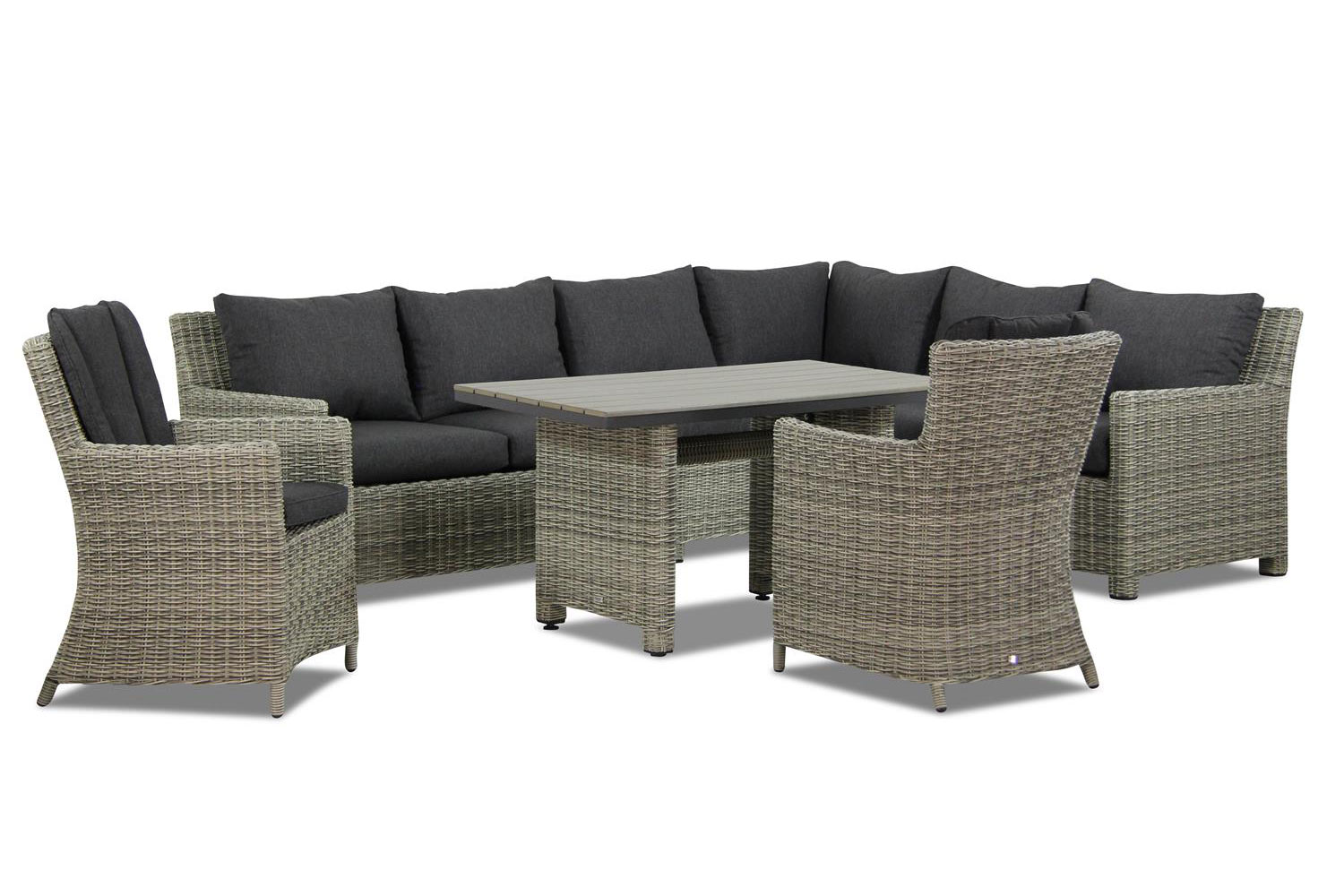 Garden Collections Lusso/Venerdi dining loungeset 7-delig