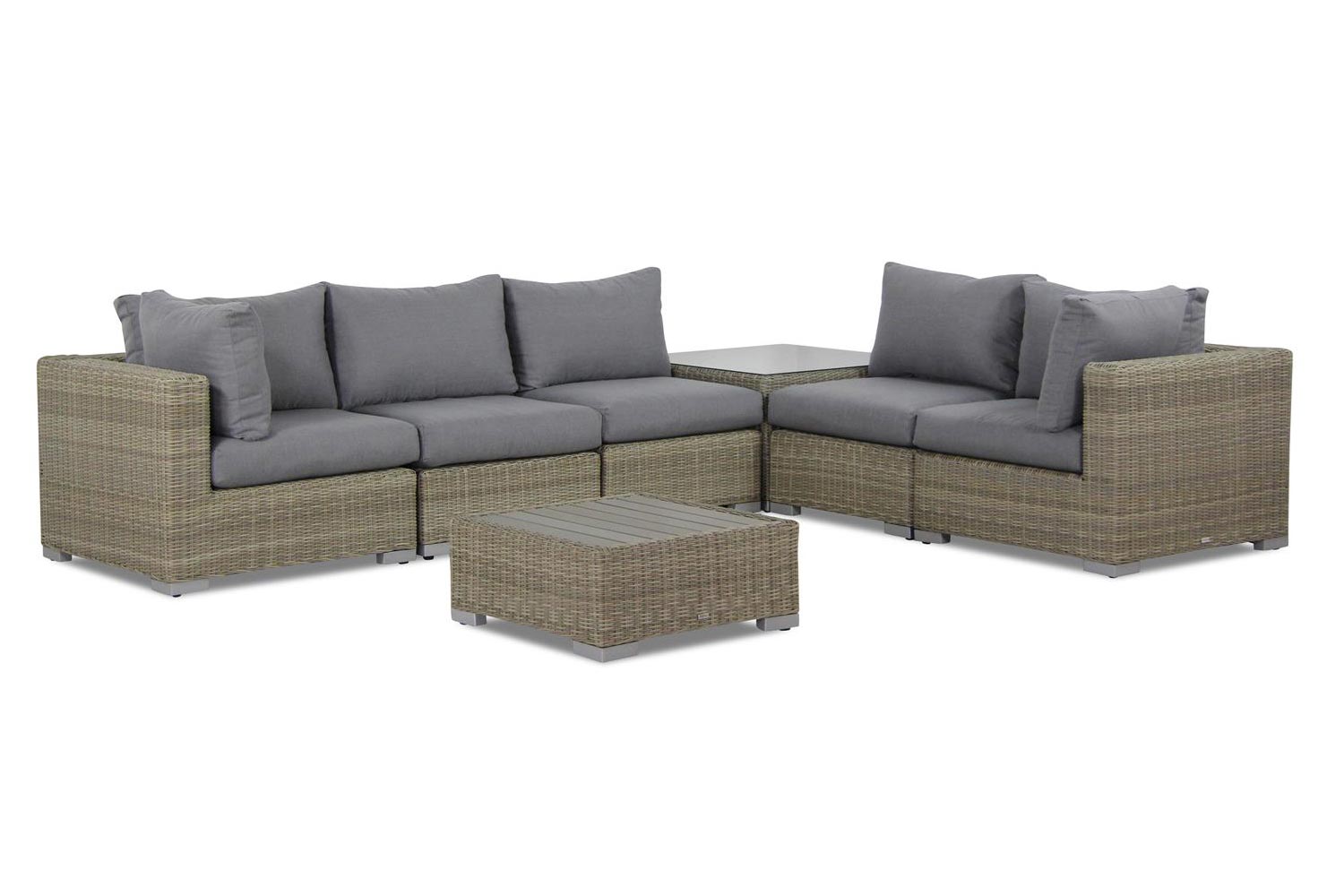 Garden Collections Toronto Hoek Loungeset 7 Delig garden collections kopen in de aanbieding