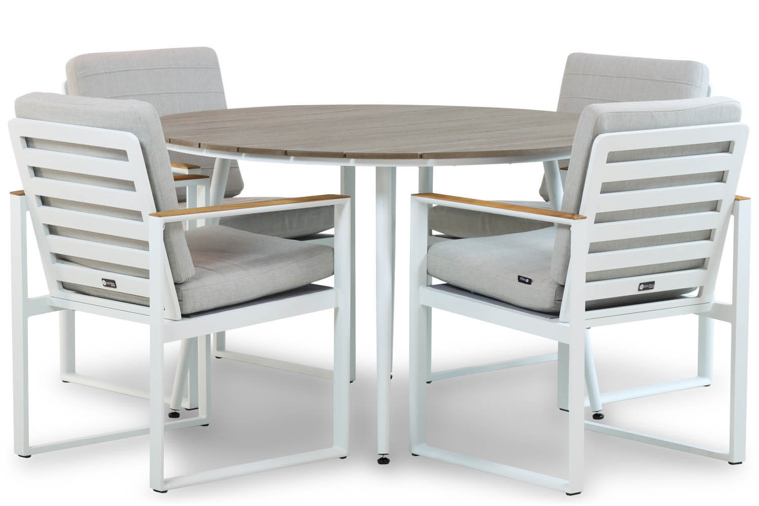 Santika Furniture Santika Soray/Yala 125 cm dining tuinset 5-delig