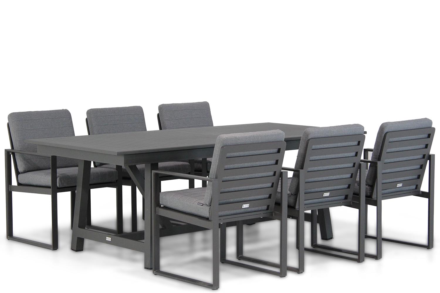 Santika Zaga-General 217-277 cm dining tuinset 5-delig