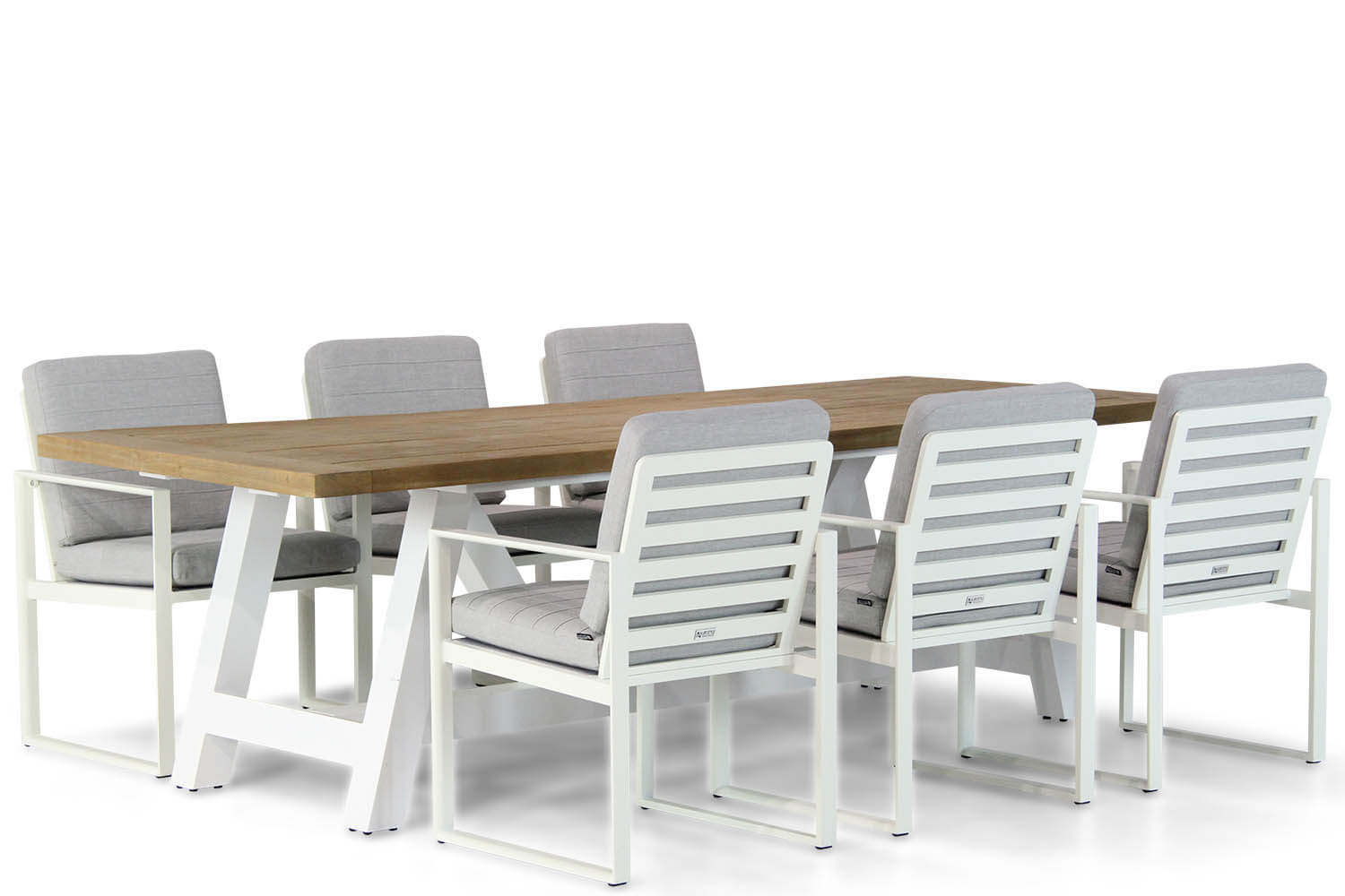 Santika Furniture Santika Zaga/Florence 260 cm dining tuinset 7-delig