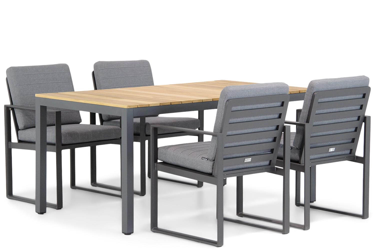 Santika Zaga/Mazzarino 160 cm dining tuinset 5-delig